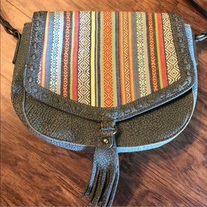 Bandana by American West Boho Rainbow Crossbody